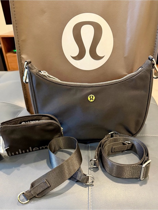 lululemon athletica Handbags - lululemon City Essentials Shoulder OR Crossbody Bag 3L and Clippable Card Pouch